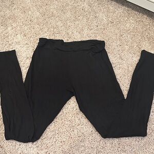 Black long underwear